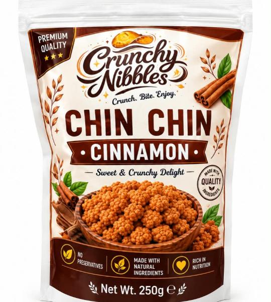 The Crunchy Nibbles Cinnamon Flavor 250g