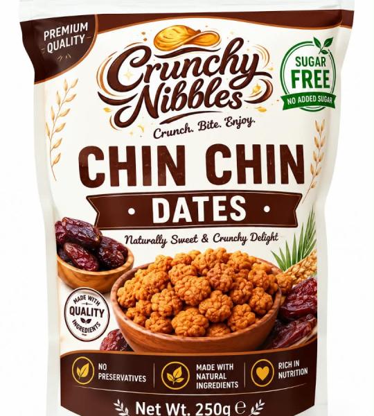 The Crunchy Nibbles Dates Flavor 250g